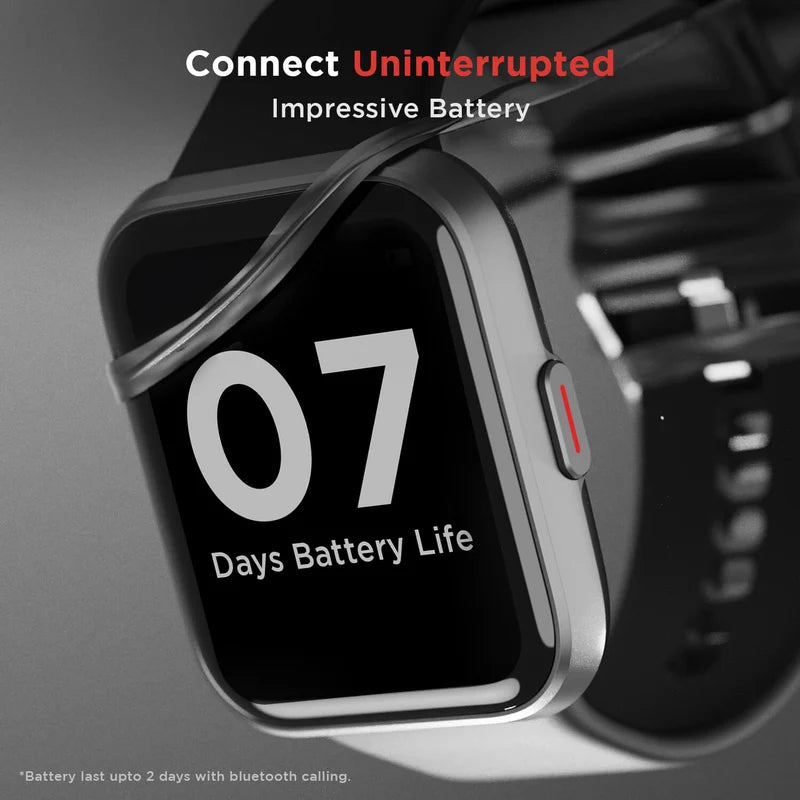 boAt Wave Connect smartwatch black