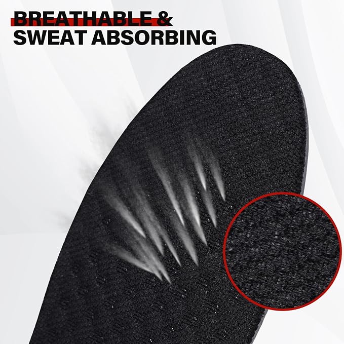 GadgetDeal HeightBoost™ – 4-Layer Height Increase Insoles Up to 8.5cm