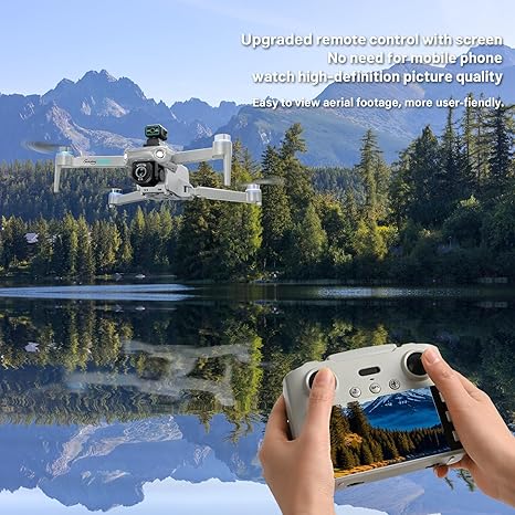 K5 GPS Drone with 4K Camera & LCD Screen Controller in Nepal