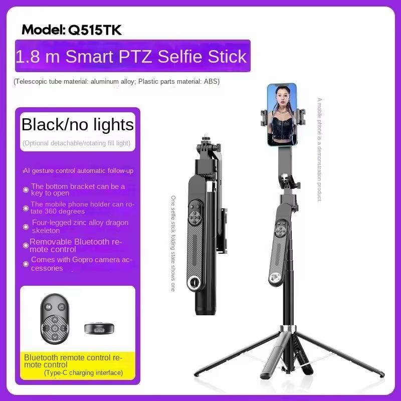 Q515 TK AI Face Tracking Gimbal Selfie Stick with Remote | Auto Tracking Tripod Nepal